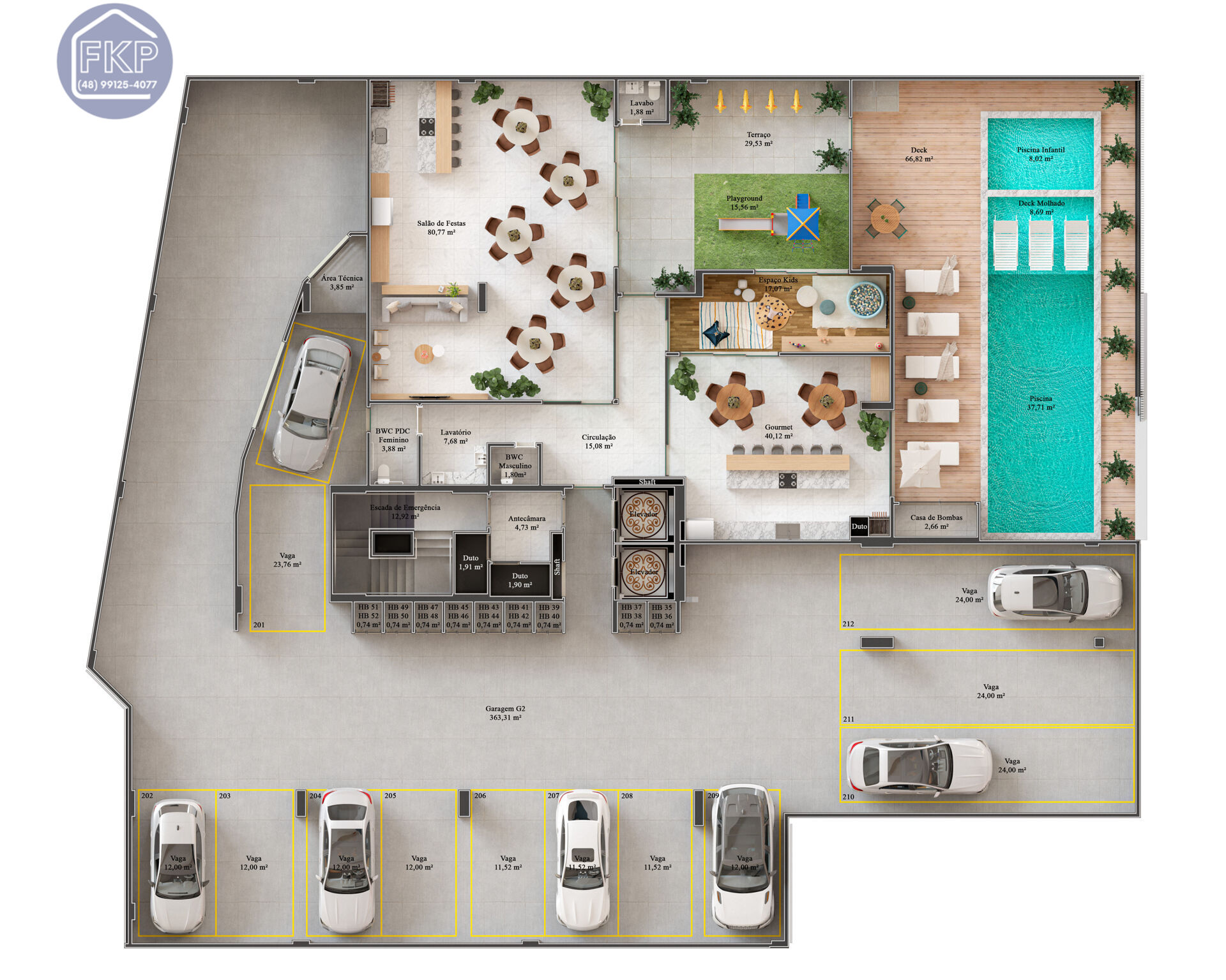 Apartamento à venda com 3 quartos, 84m² - Foto 13