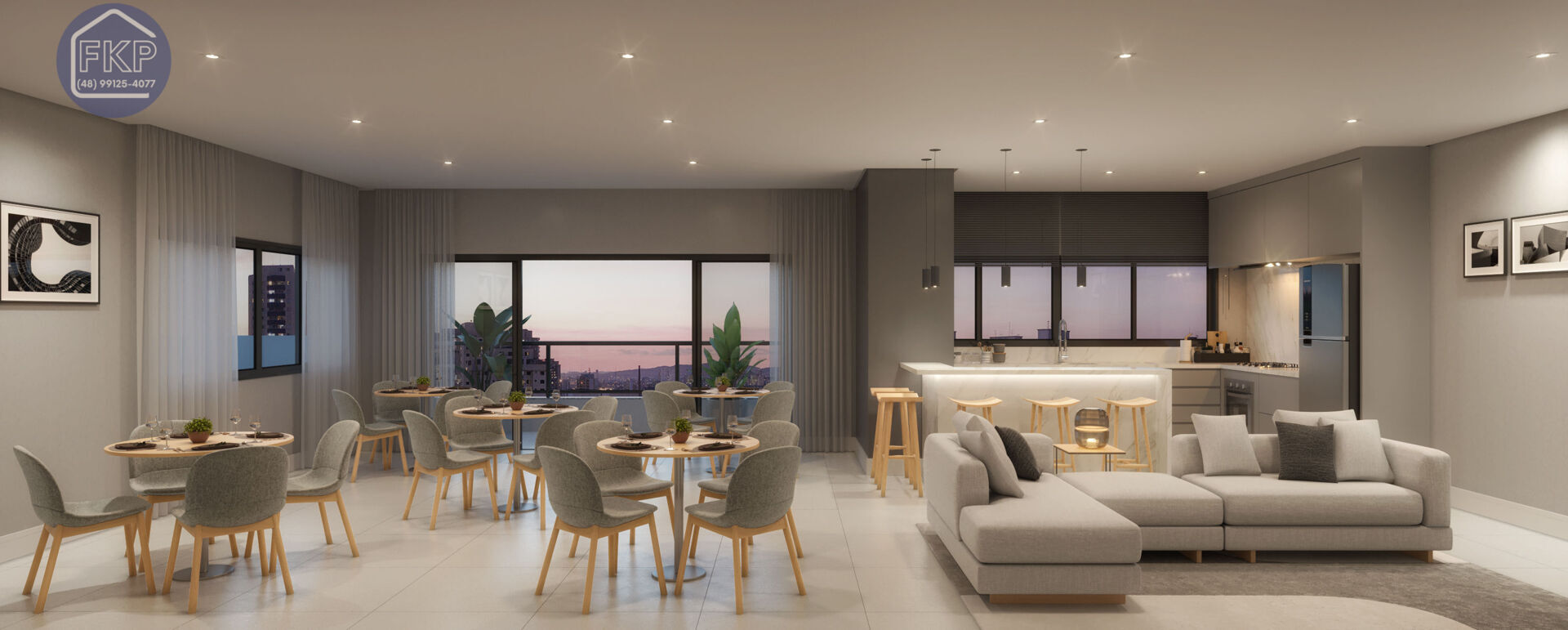 Apartamento à venda com 2 quartos, 59m² - Foto 12