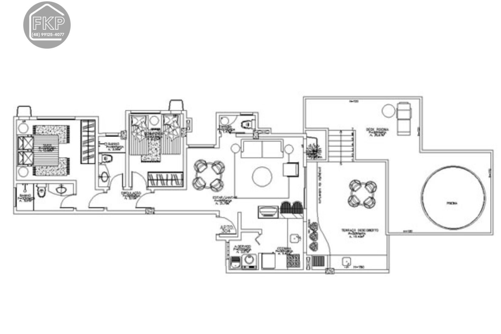 Cobertura, 2 quartos, 129 m² - Foto 4