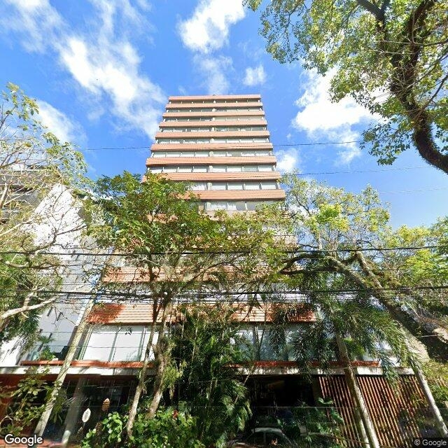 Imagem estática do "Street View" da localização