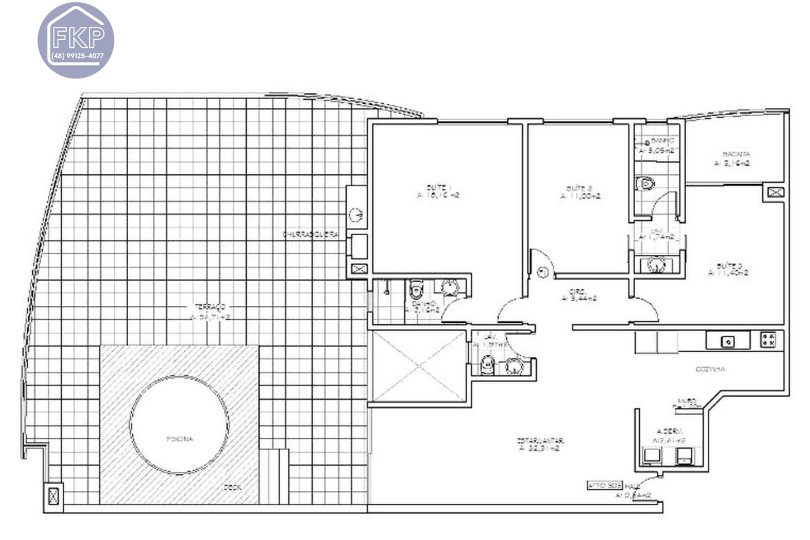 Cobertura à venda com 3 quartos, 208m² - Foto 6