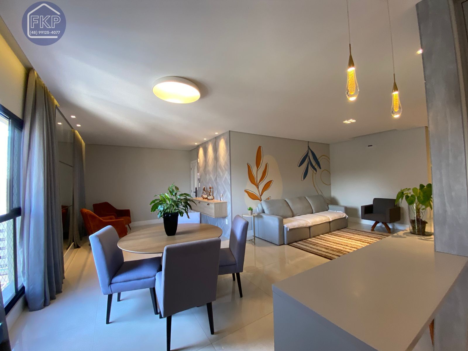 Apartamento para alugar com 4 quartos, 137m² - Foto 1