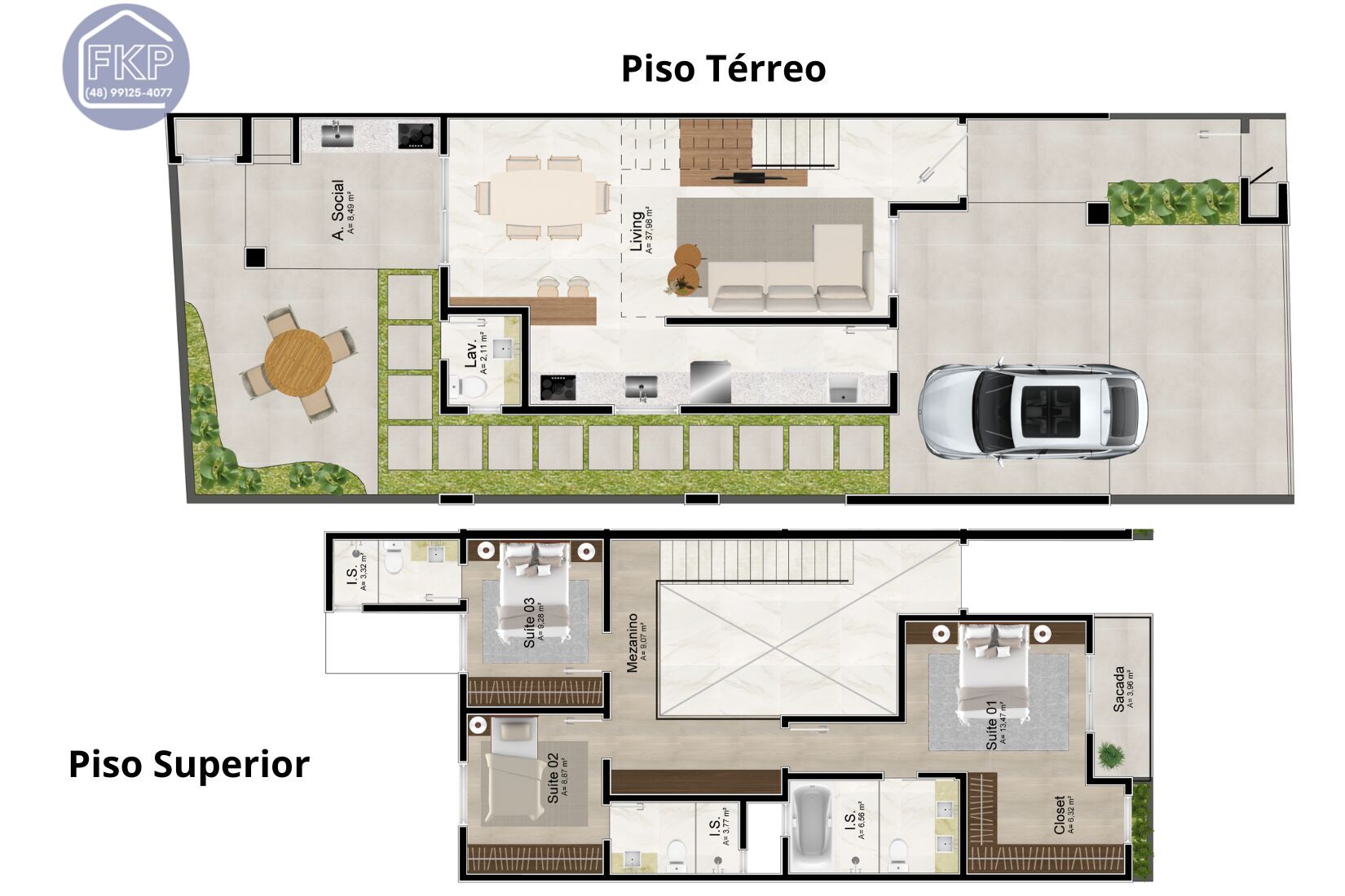 Casa à venda com 3 quartos, 160m² - Foto 4