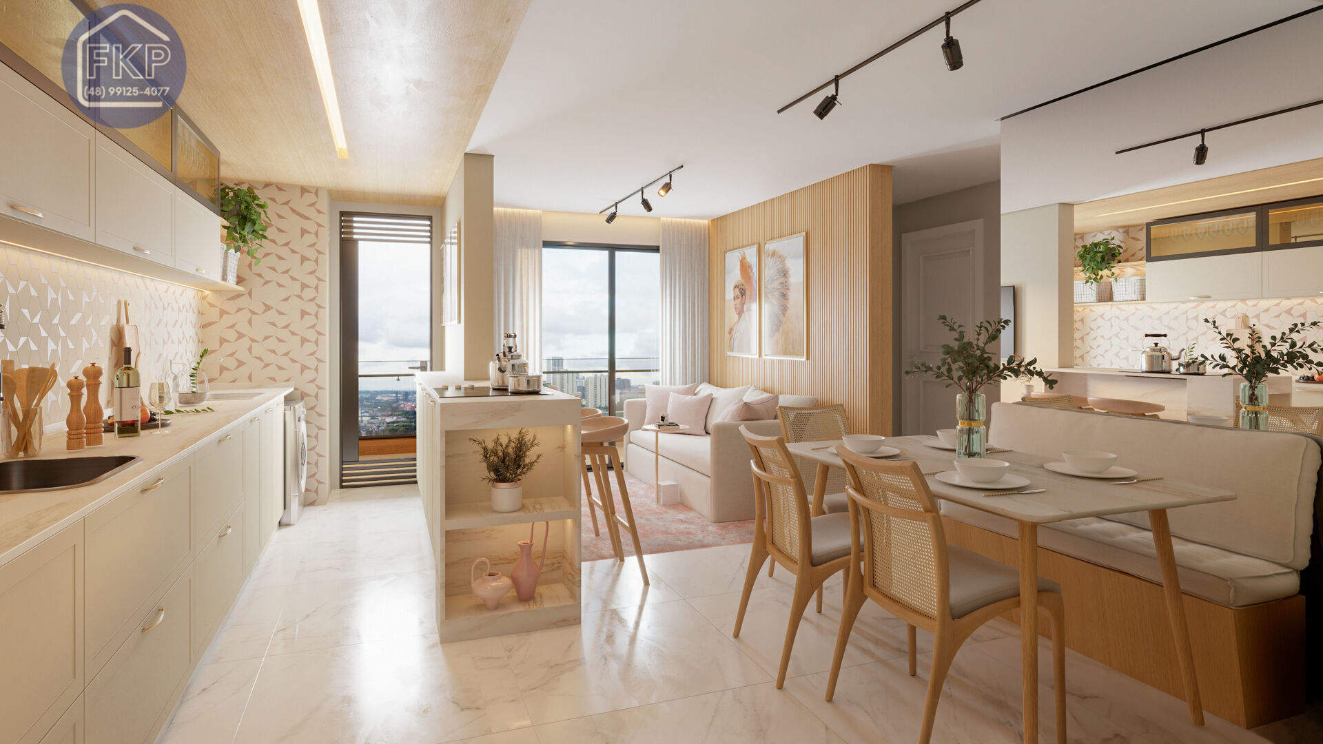 Apartamento à venda com 3 quartos, 84m² - Foto 2