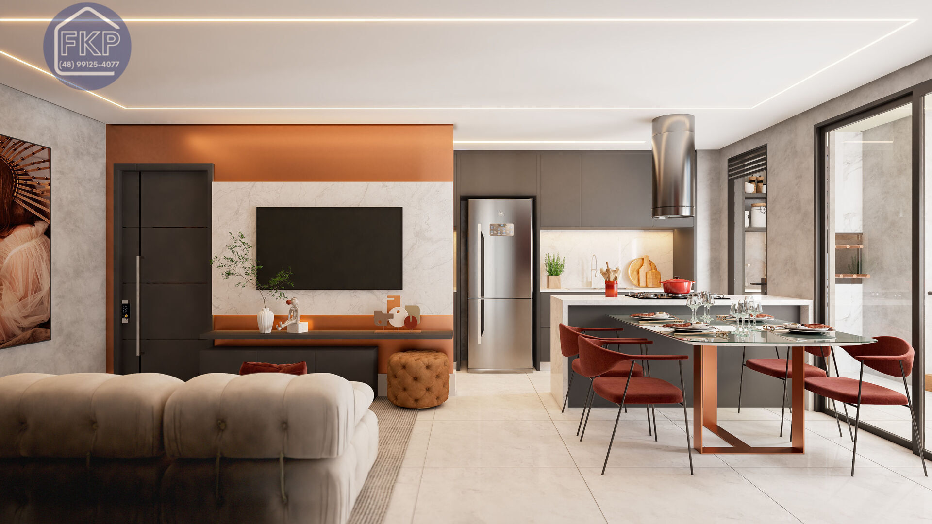 Apartamento à venda com 2 quartos, 71m² - Foto 4