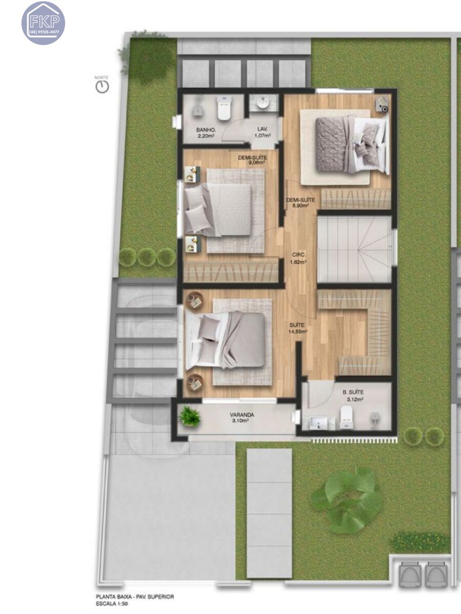Casa à venda com 3 quartos, 109m² - Foto 6
