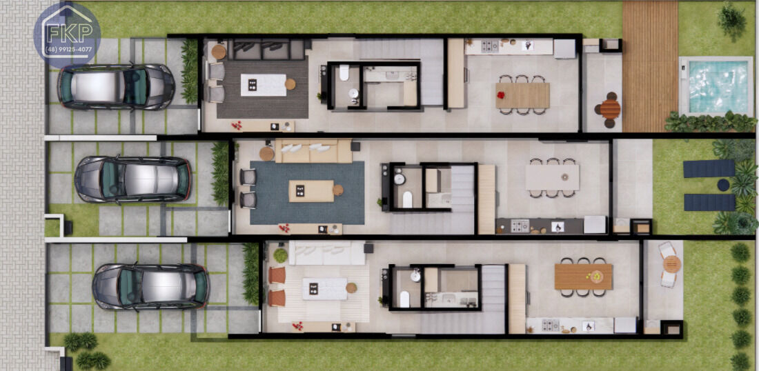 Casa à venda com 3 quartos, 140m² - Foto 3
