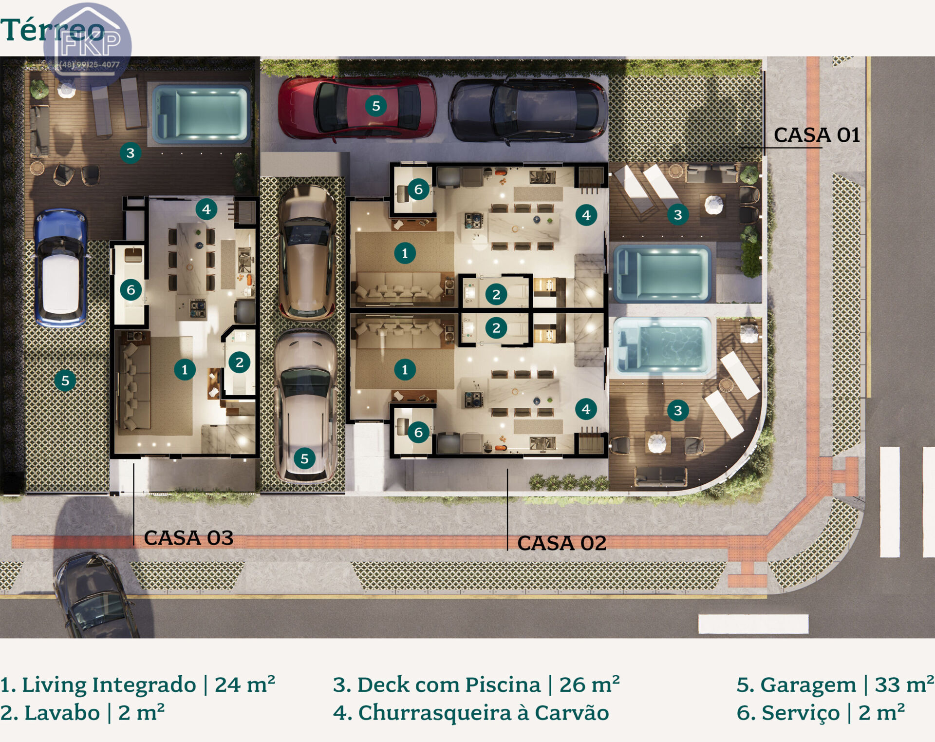 Casa à venda com 3 quartos, 170m² - Foto 3