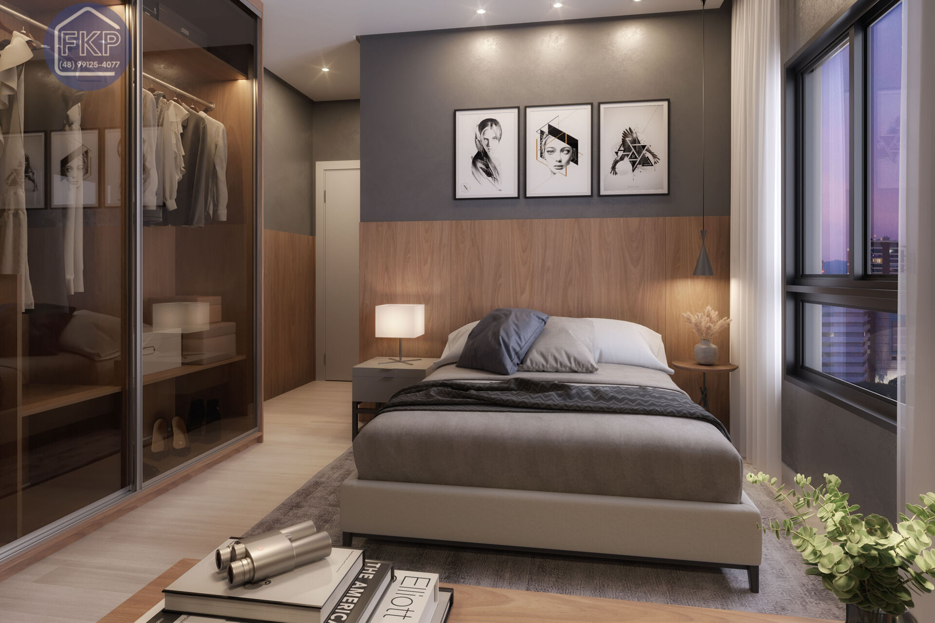 Apartamento à venda com 2 quartos, 59m² - Foto 3