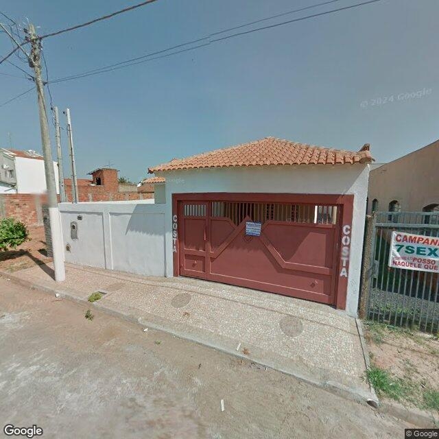 Imagem estática do "Street View" da localização