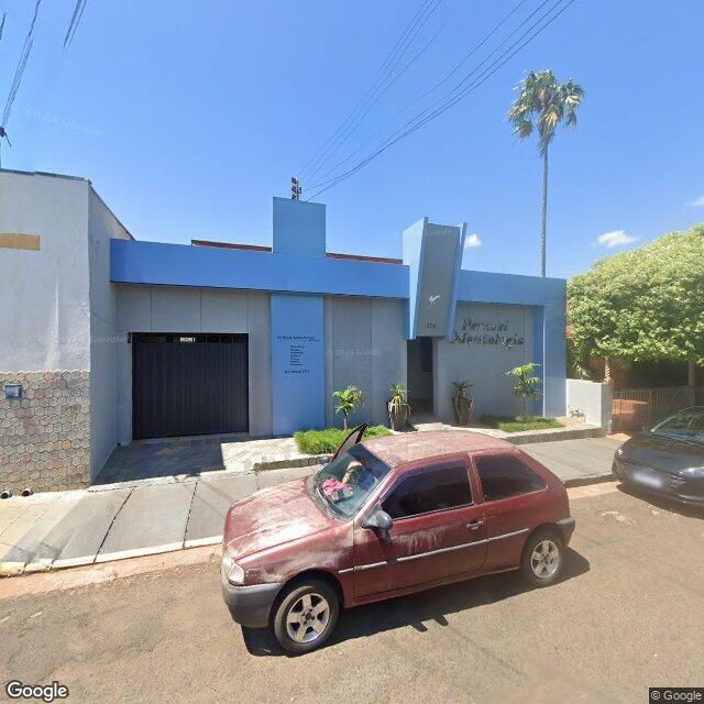 Imagem estática do "Street View" da localização