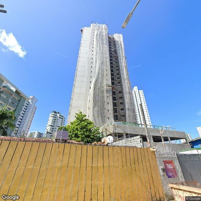 Imagem estática do "Street View" da localização