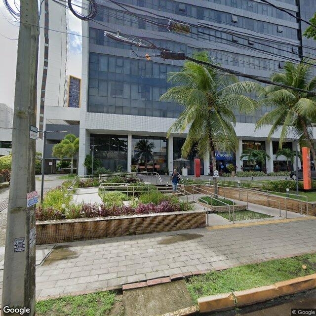 Imagem estática do "Street View" da localização