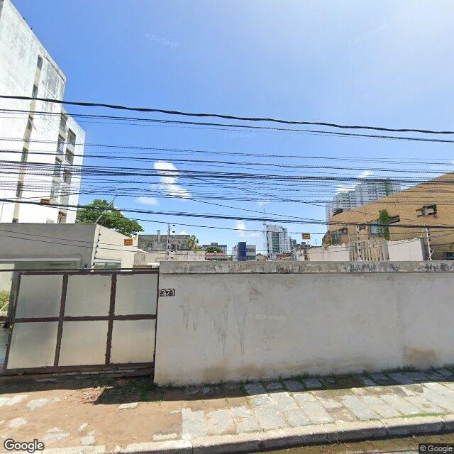 Imagem estática do "Street View" da localização