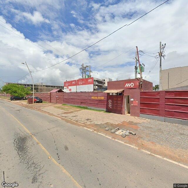 Imagem estática do "Street View" da localização