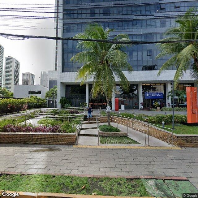 Imagem estática do "Street View" da localização