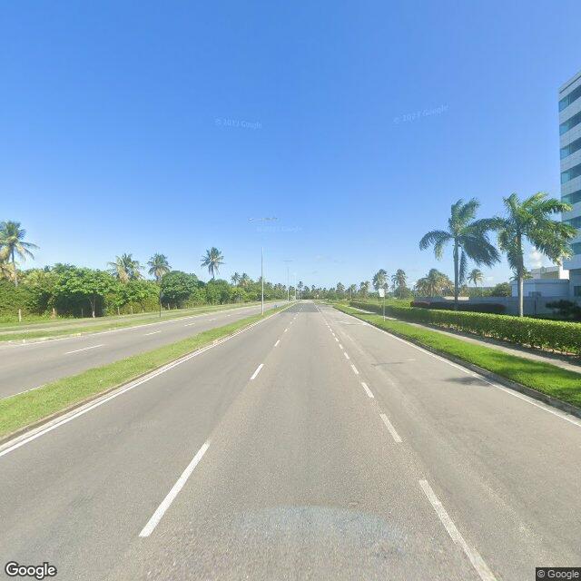 Imagem estática do "Street View" da localização