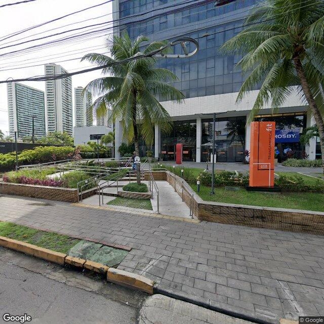 Imagem estática do "Street View" da localização