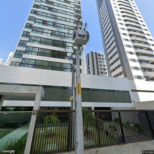 Imagem estática do "Street View" da localização