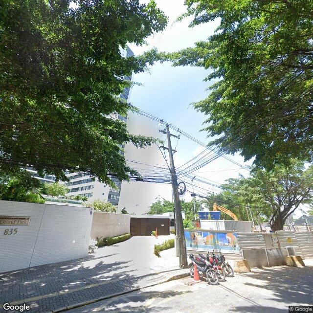 Imagem estática do "Street View" da localização