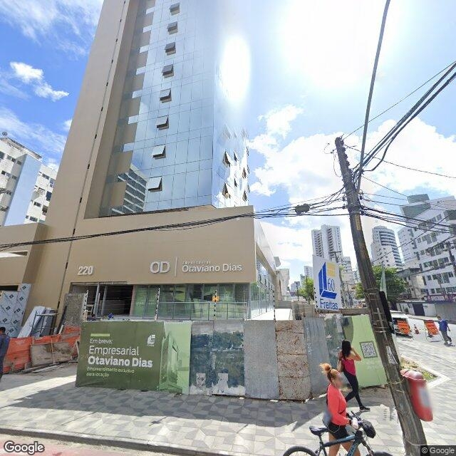 Imagem estática do "Street View" da localização