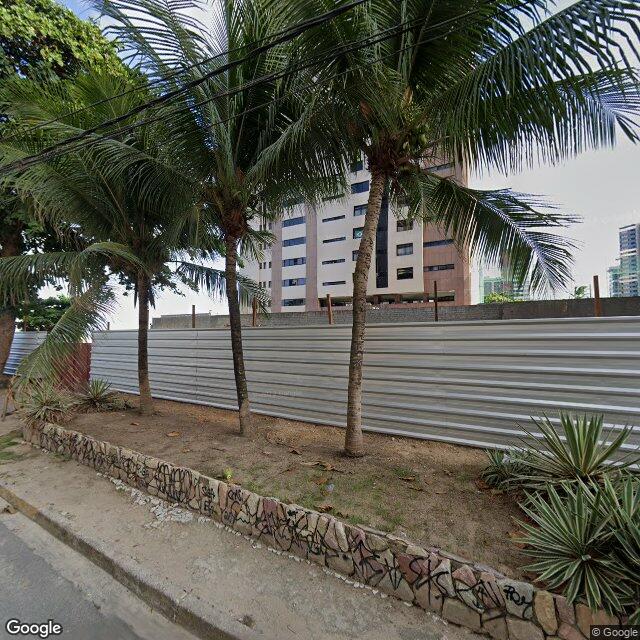 Imagem estática do "Street View" da localização