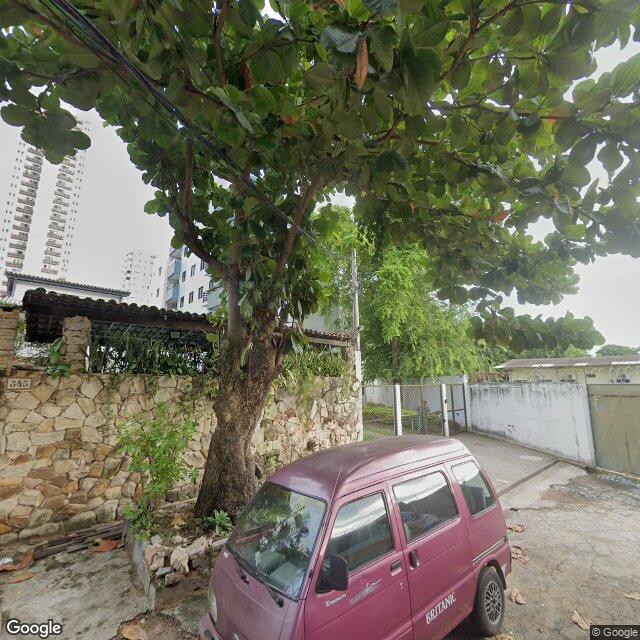 Imagem estática do "Street View" da localização