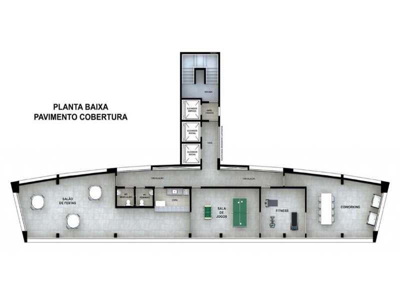 Apartamento à venda com 3 quartos, 67m² - Foto 19