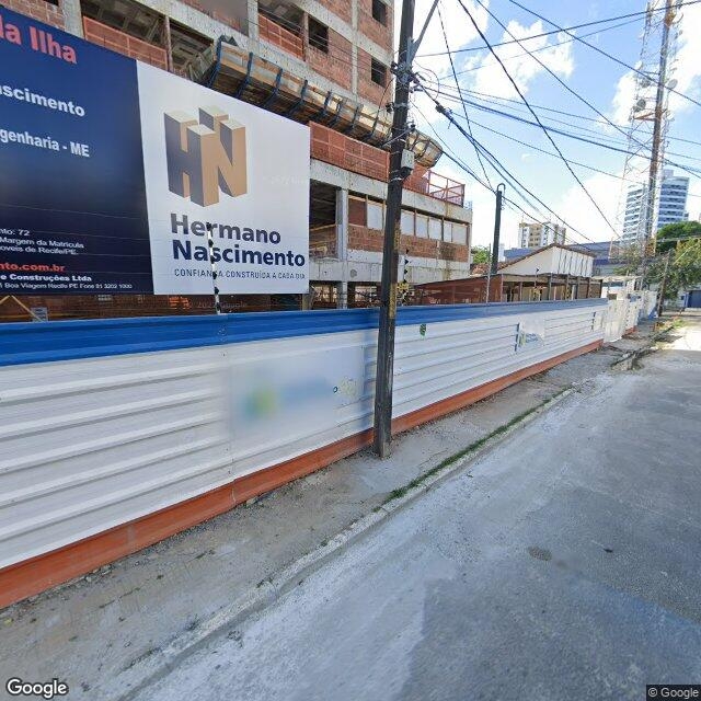 Imagem estática do "Street View" da localização