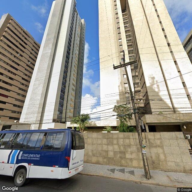 Imagem estática do "Street View" da localização