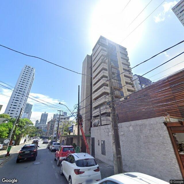 Imagem estática do "Street View" da localização