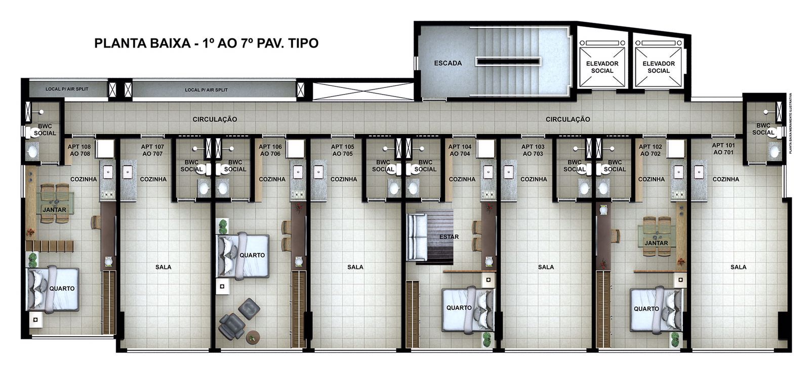 Apartamento, 1 quarto, 28 m² - Foto 13