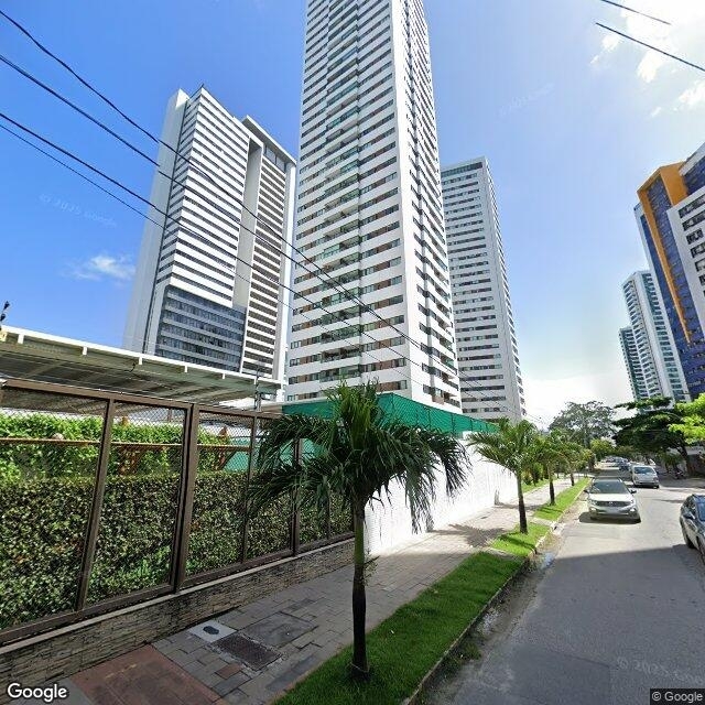 Imagem estática do "Street View" da localização