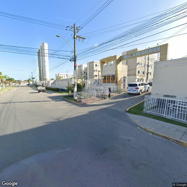 Imagem estática do "Street View" da localização