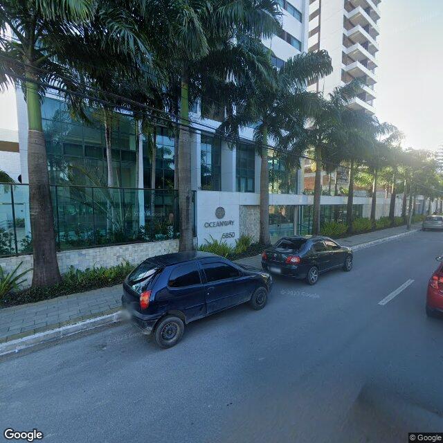 Imagem estática do "Street View" da localização