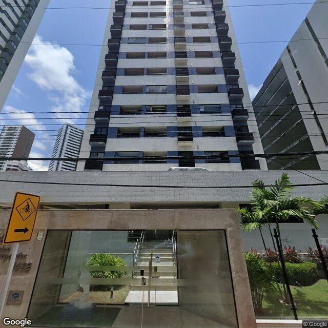 Imagem estática do "Street View" da localização