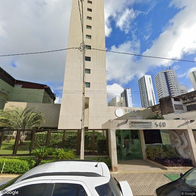 Imagem estática do "Street View" da localização