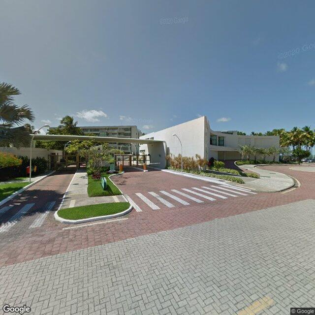 Imagem estática do "Street View" da localização