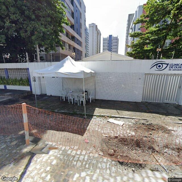 Imagem estática do "Street View" da localização