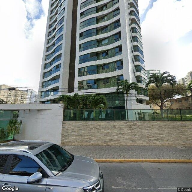 Imagem estática do "Street View" da localização