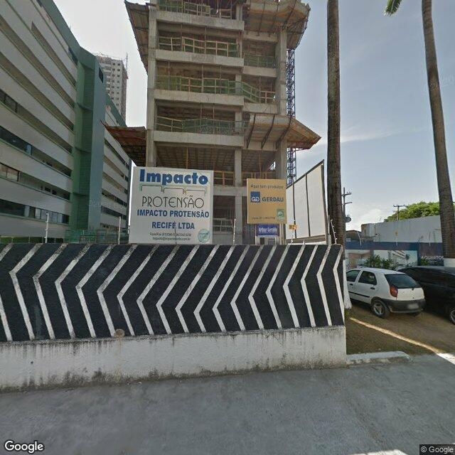 Imagem estática do "Street View" da localização