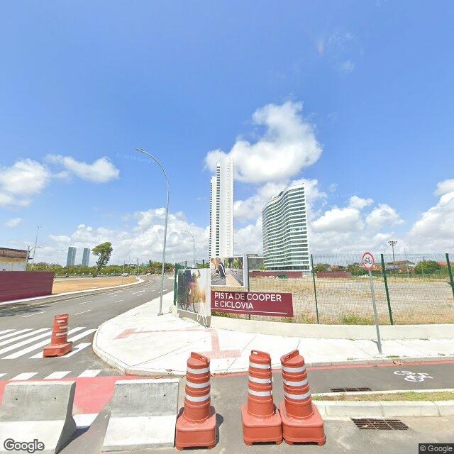 Imagem estática do "Street View" da localização