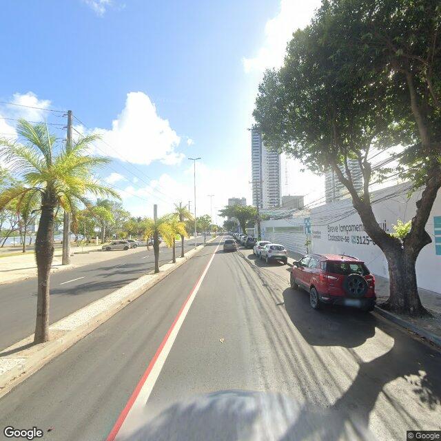 Imagem estática do "Street View" da localização