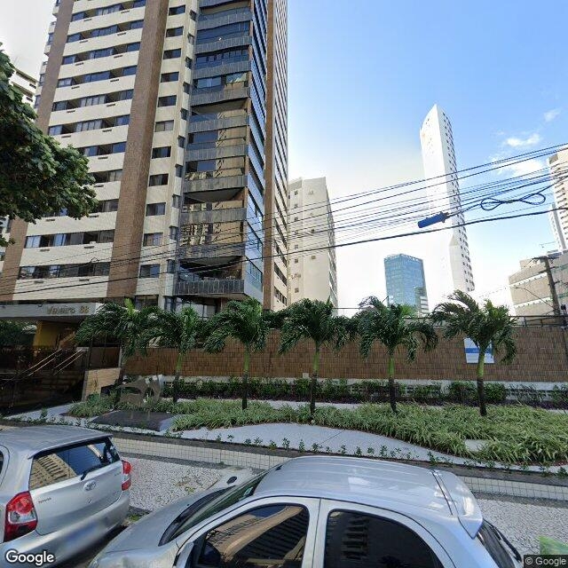 Imagem estática do "Street View" da localização