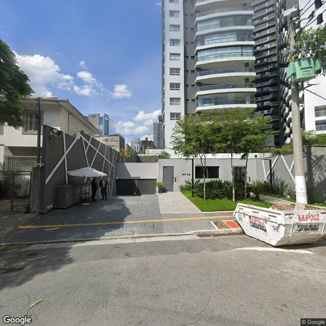 Imagem estática do "Street View" da localização