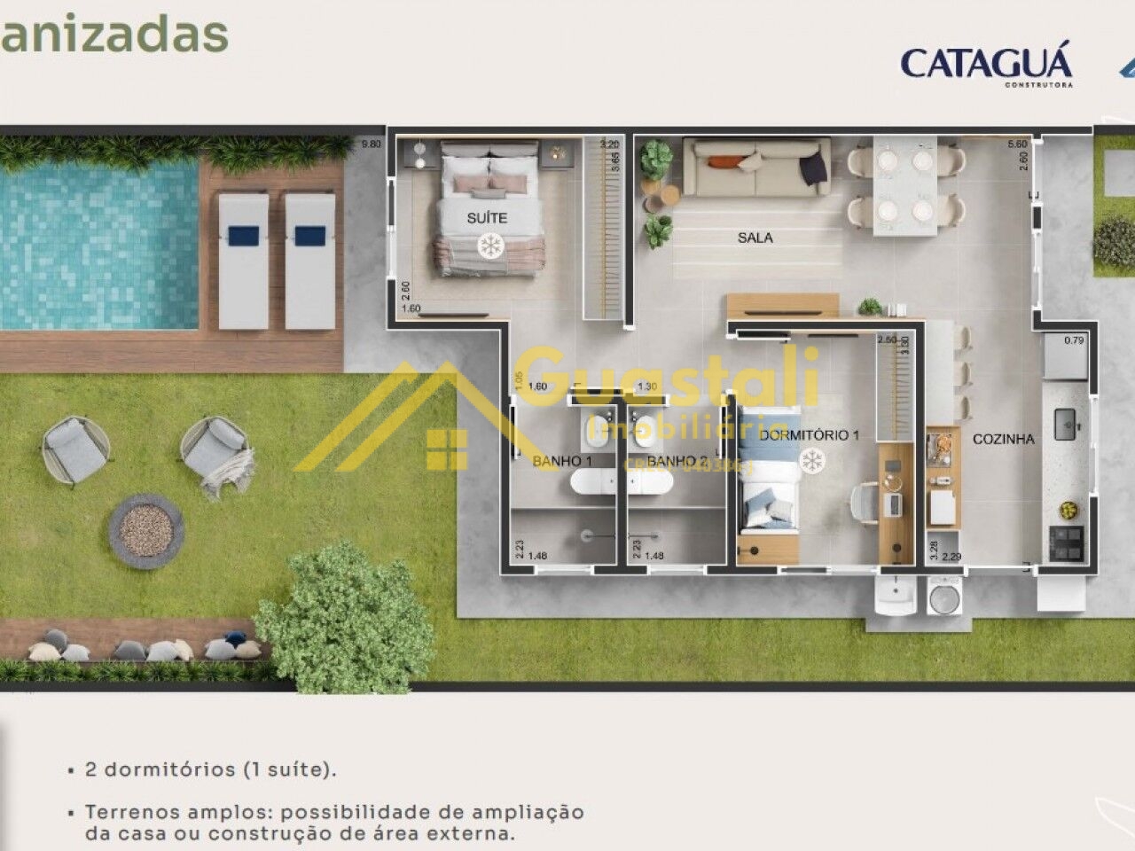 Casa à venda com 2 quartos, 56m² - Foto 9