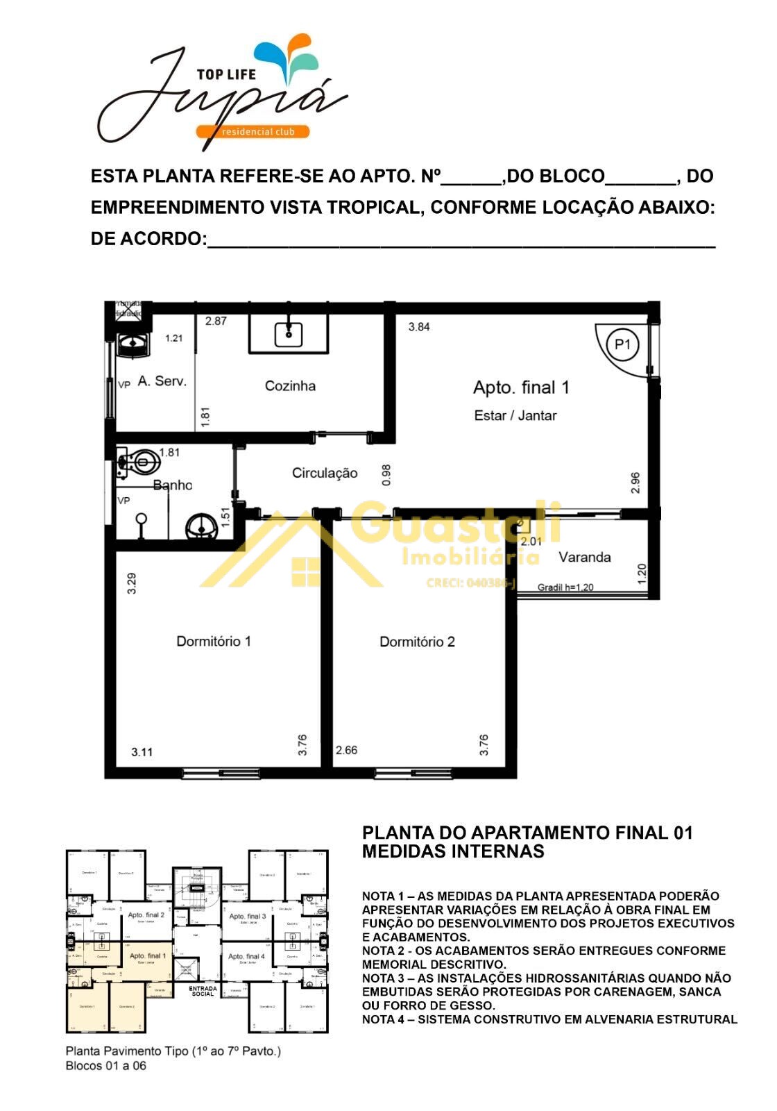 Apartamento à venda com 2 quartos, 53m² - Foto 15