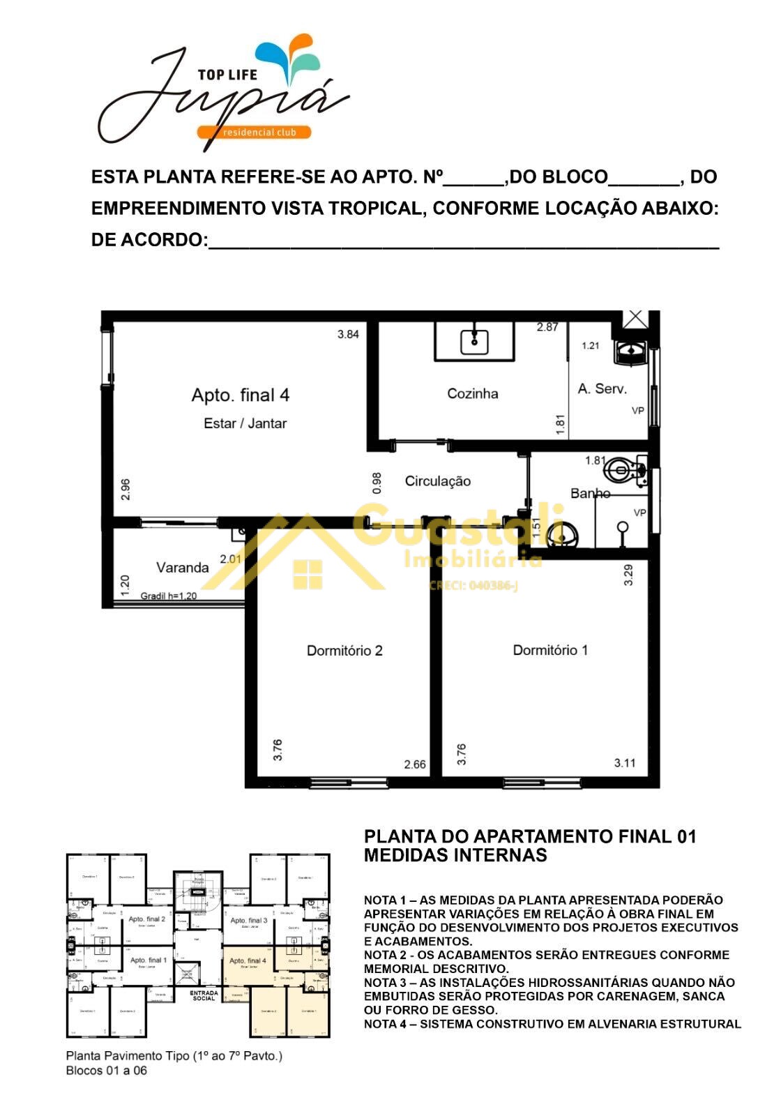 Apartamento à venda com 2 quartos, 53m² - Foto 19