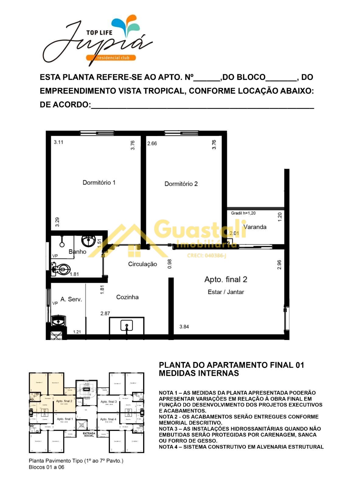 Apartamento à venda com 2 quartos, 53m² - Foto 17