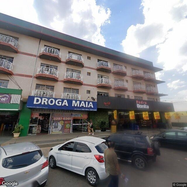 Imagem estática do "Street View" da localização